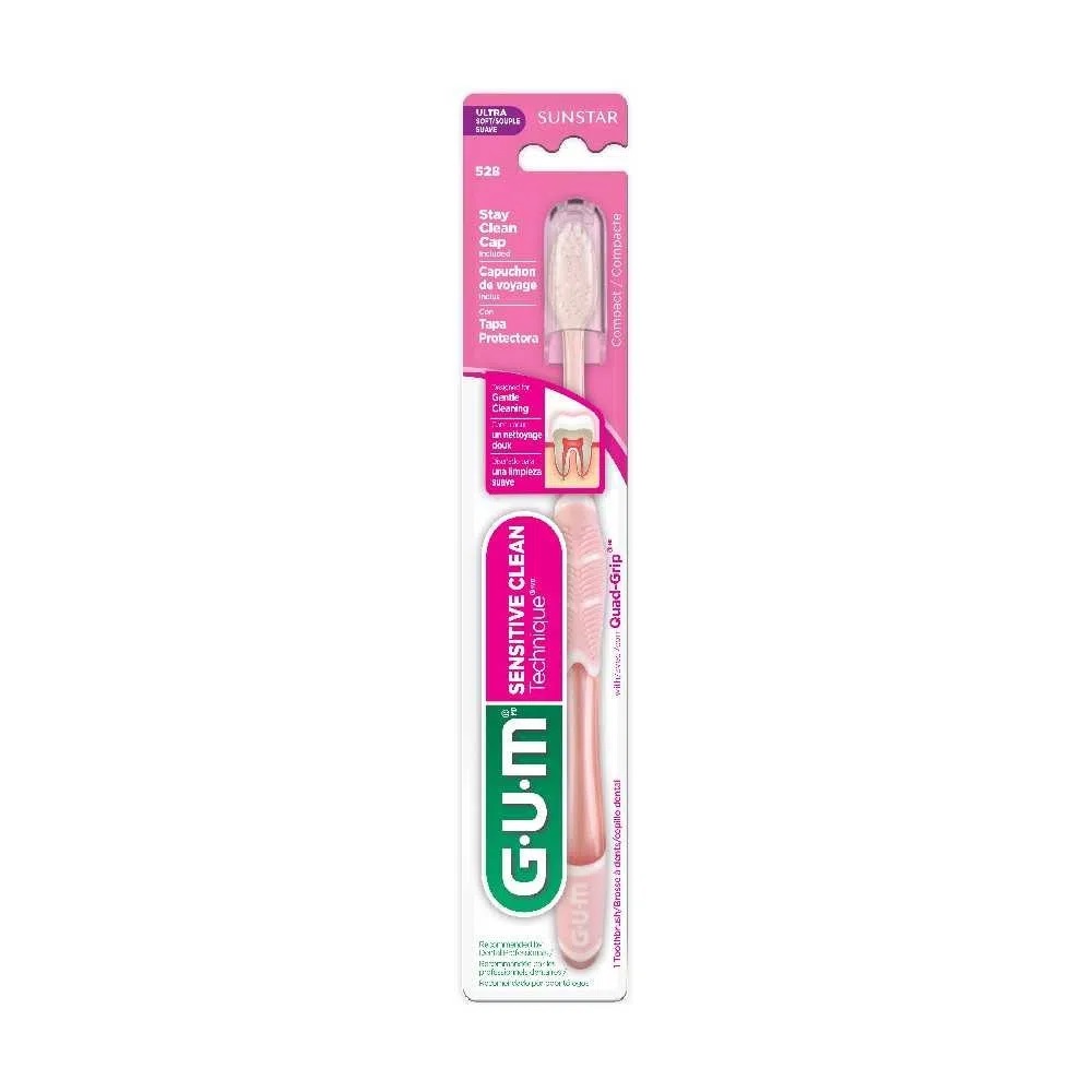 Gum sensitive clean cepillo dental ultra suave cod 528