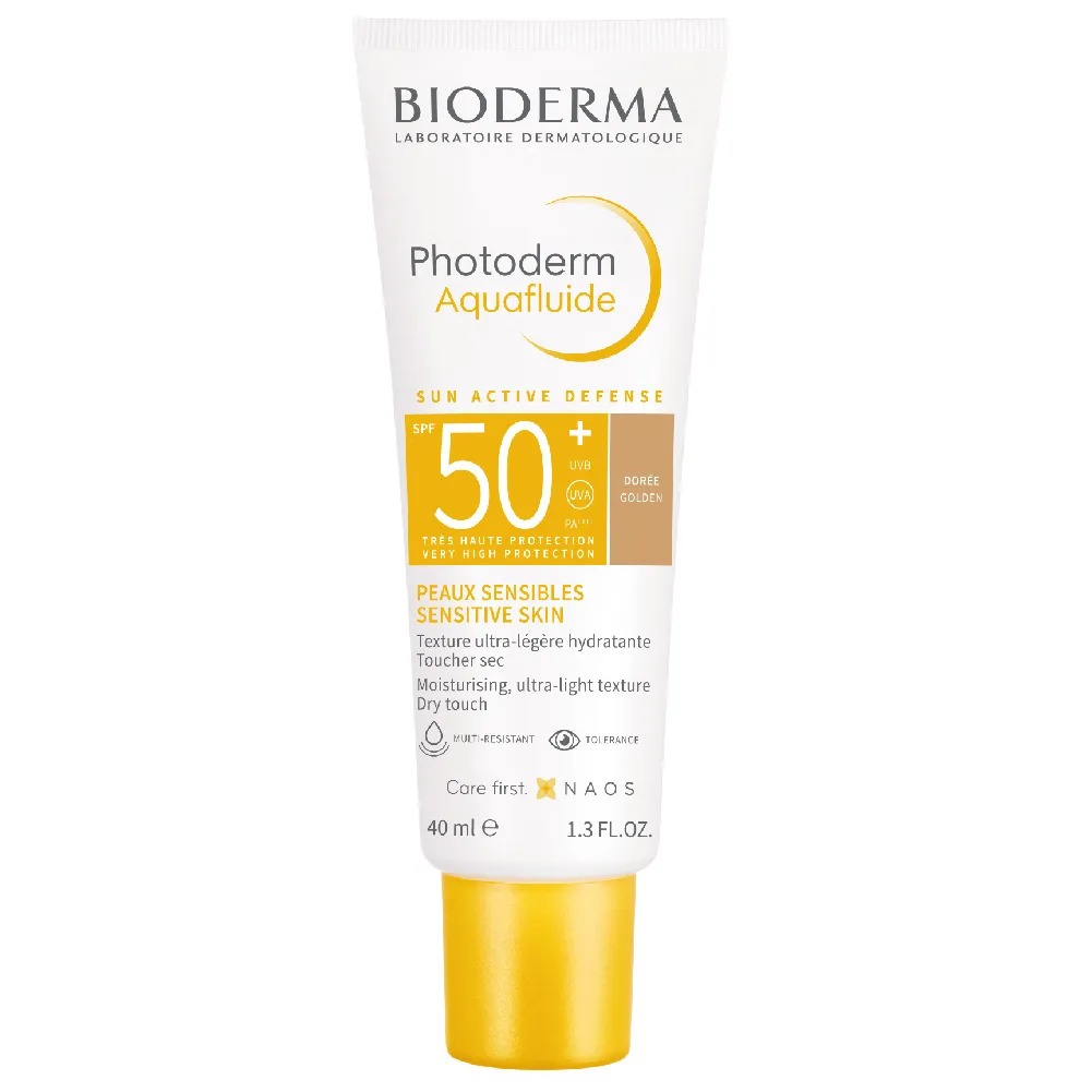 Bioderma photoderm aquafluide fps 50 tono golden x 40 ml