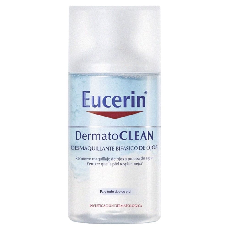 Eucerin dermatoclean desmaquillante bifásico de ojos x 125 ml