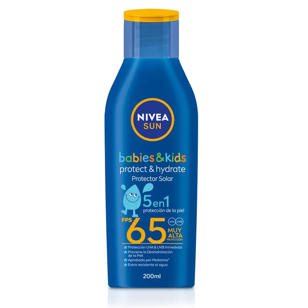 Nivea solar fsp 65 babie & kids emulsion x 200 ml