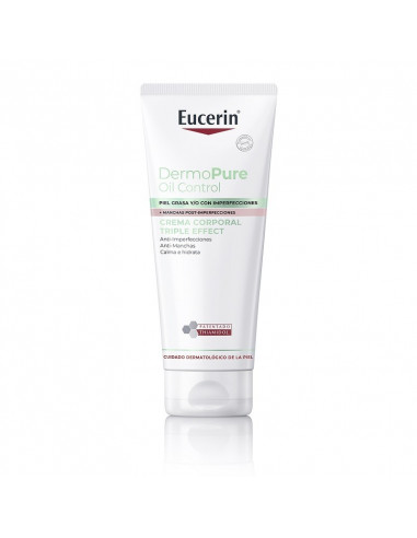 Eucerin dermo pure crema corporal  x  200