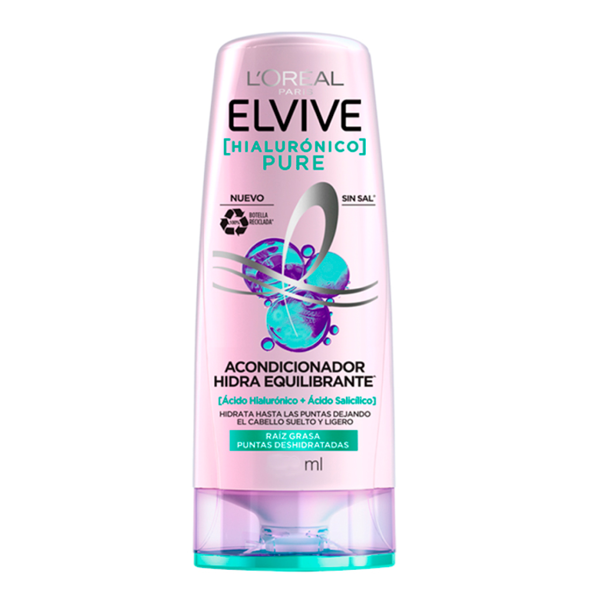 Elvive hialuronico pure acondicionador x 200 ml