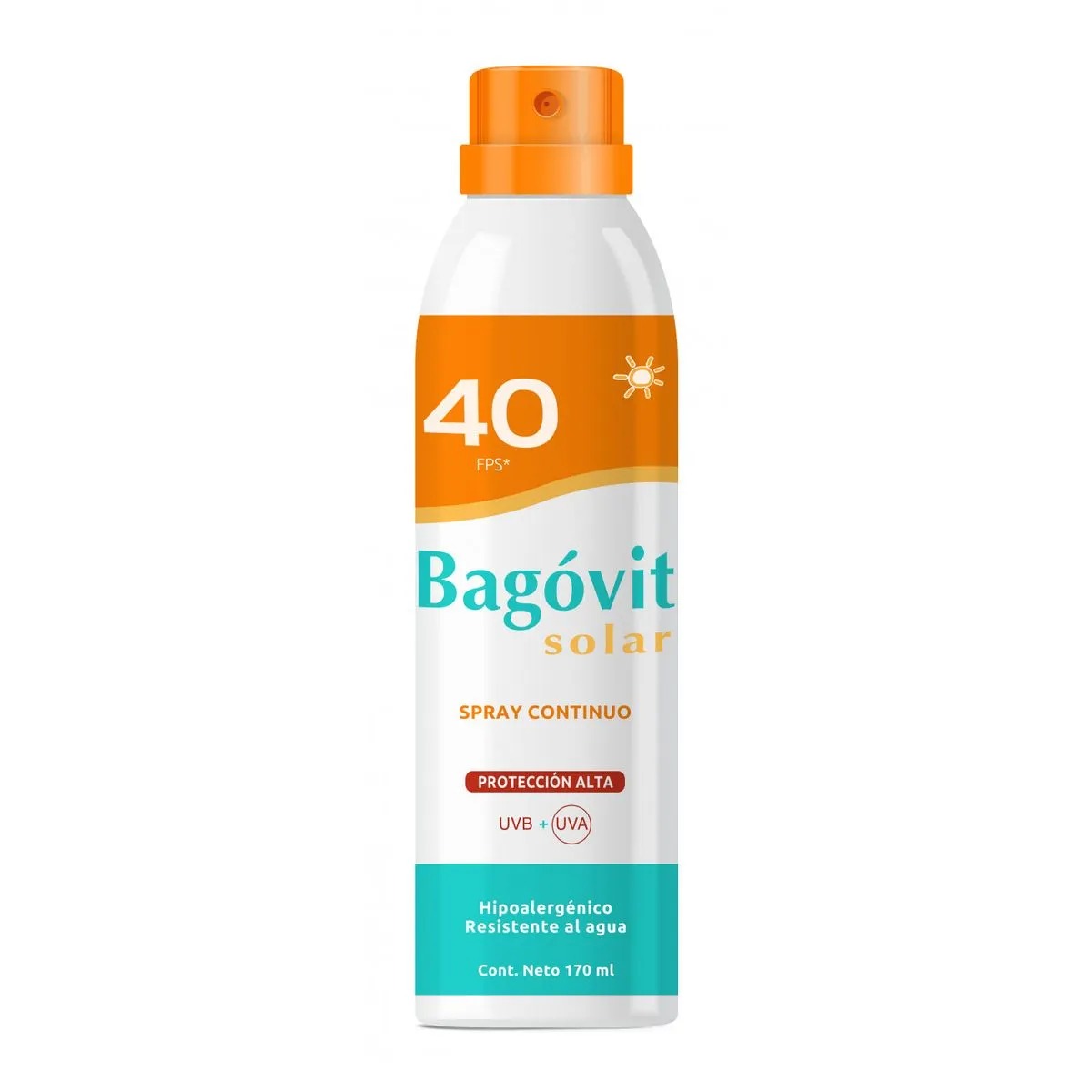 Bagovit solar fps 40 spray continuo x 170 ml