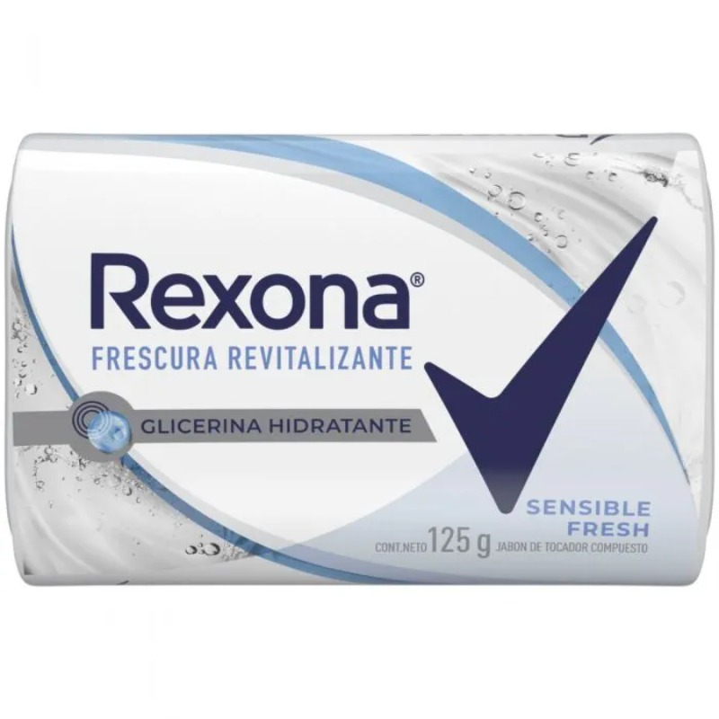 Rexona sensible fresh jabon x 125 g