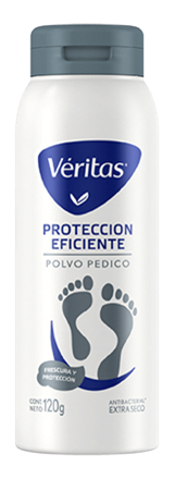 Veritas desodorante pedico en polvo x 120 g