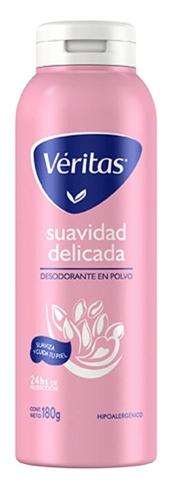 Veritas mujer suavidad delicada desodorante en polvo x 180 g