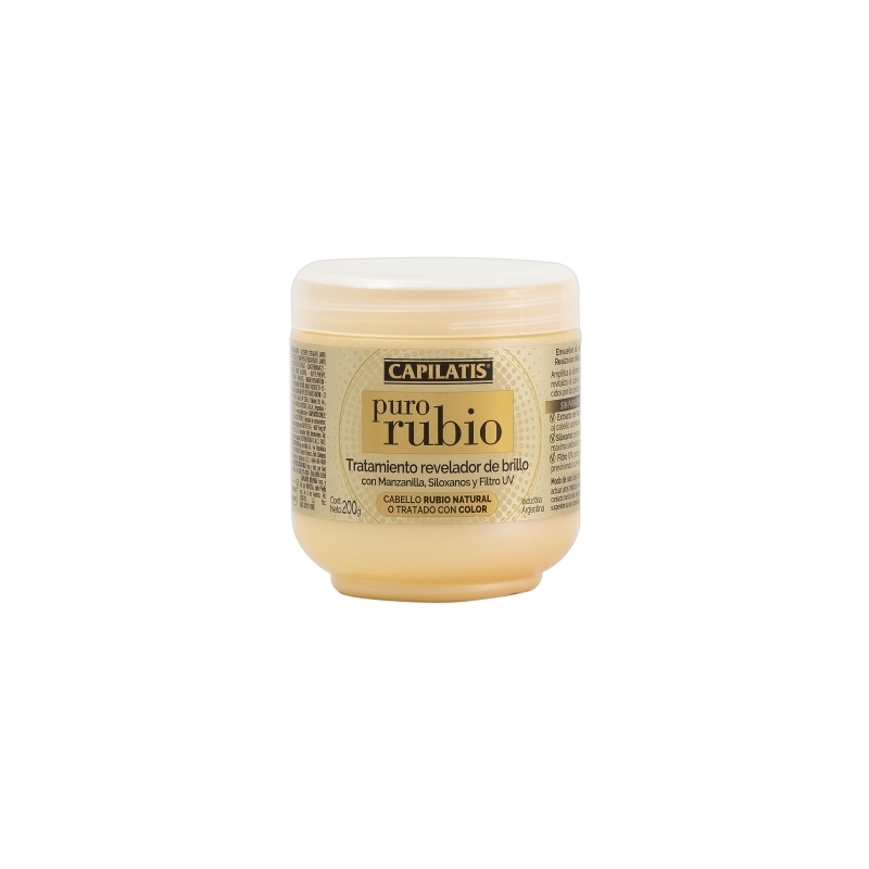 Capilatis puro rubio tratamiendo revelador de brillo x 200 ml