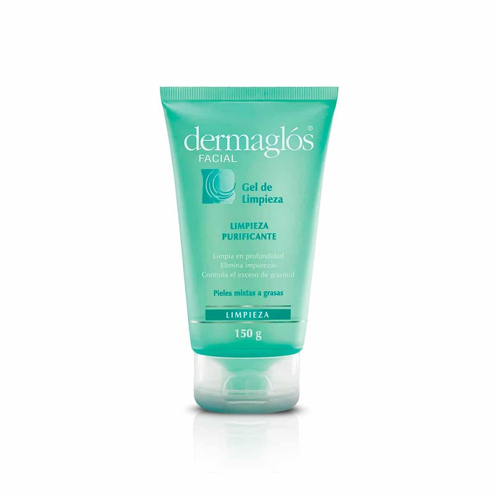Dermaglos facial gel limpieza piel mixta a grasa x 150 g
