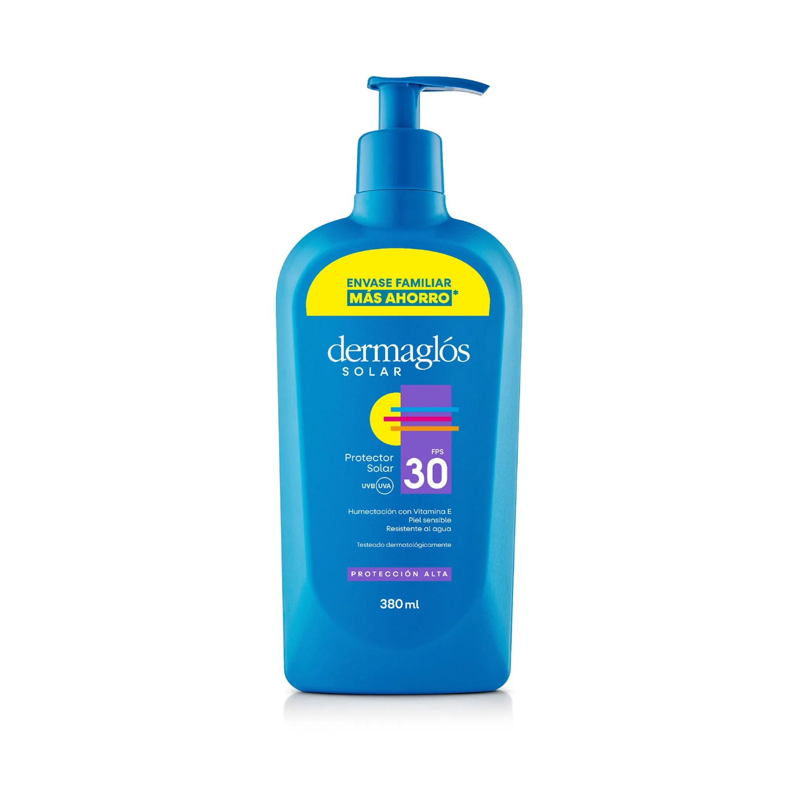 Dermaglos solar fps 30 emulsion familiar x 380 ml