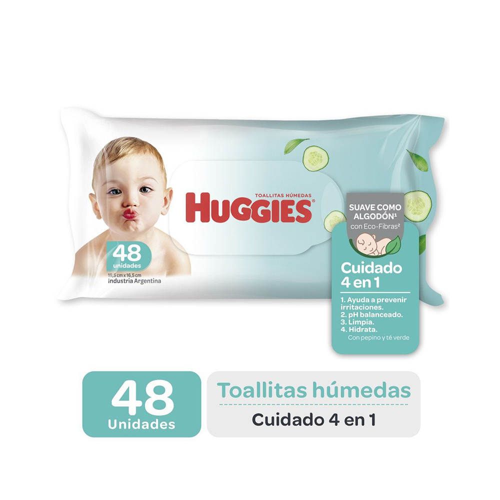 Huggies toa hum 4 en 1 x 48 unidades