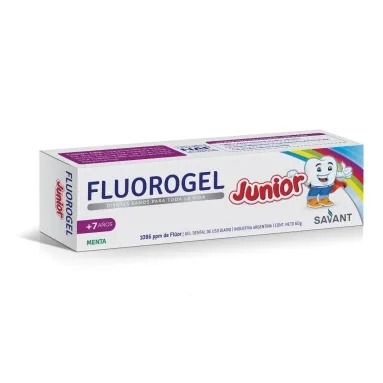 Fluorogel junior sabor menta gel dental x 60 g