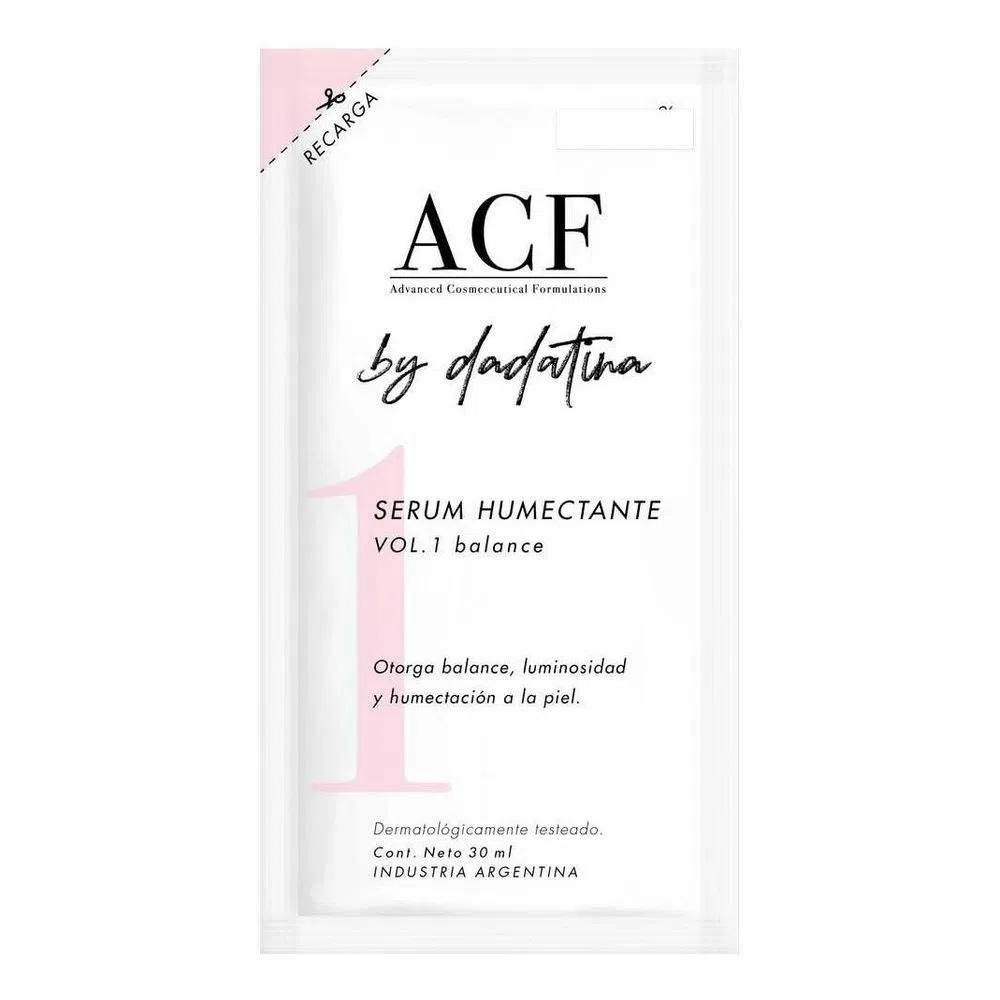 Acf by dadatina refill serum humectante vol 1 x 30 ml