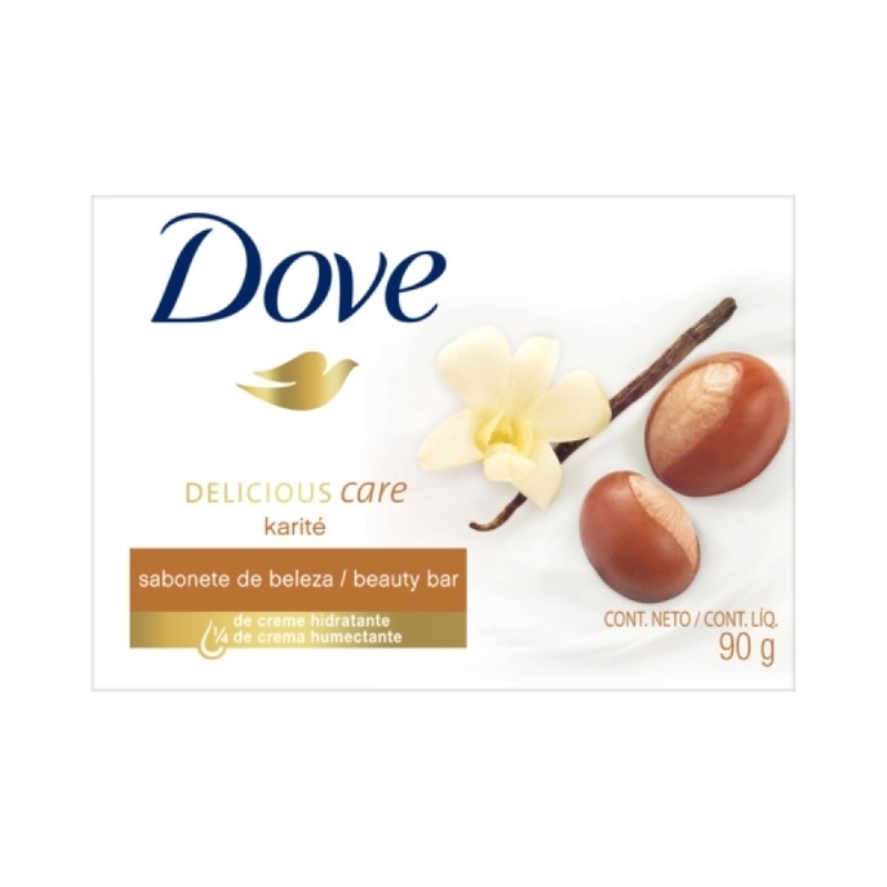 Dove karite y vainilla jabon x 90 g