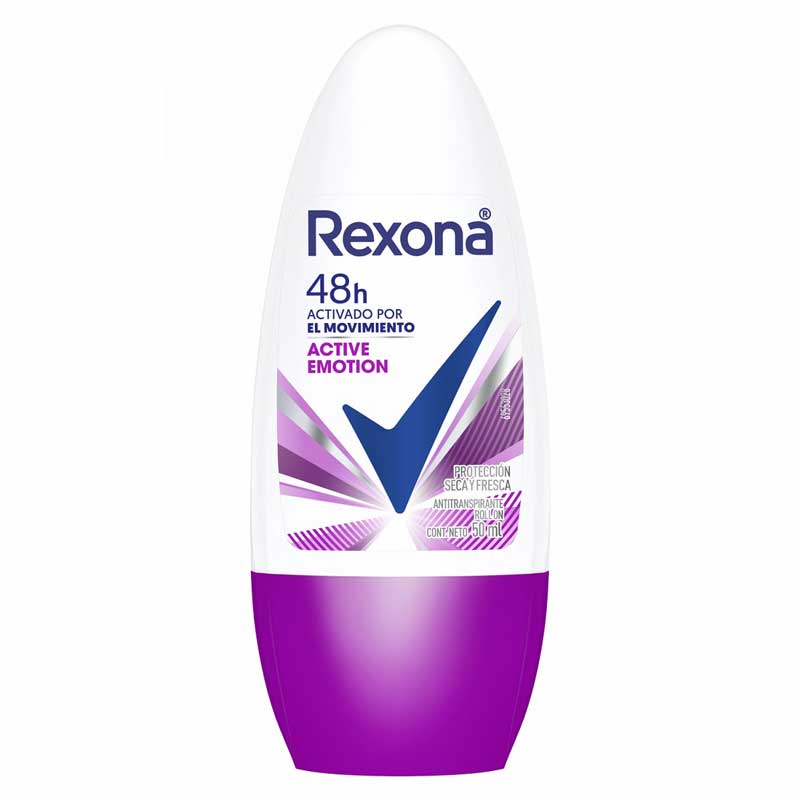 Rexona active emotion antitranspirante roll on x 50 ml