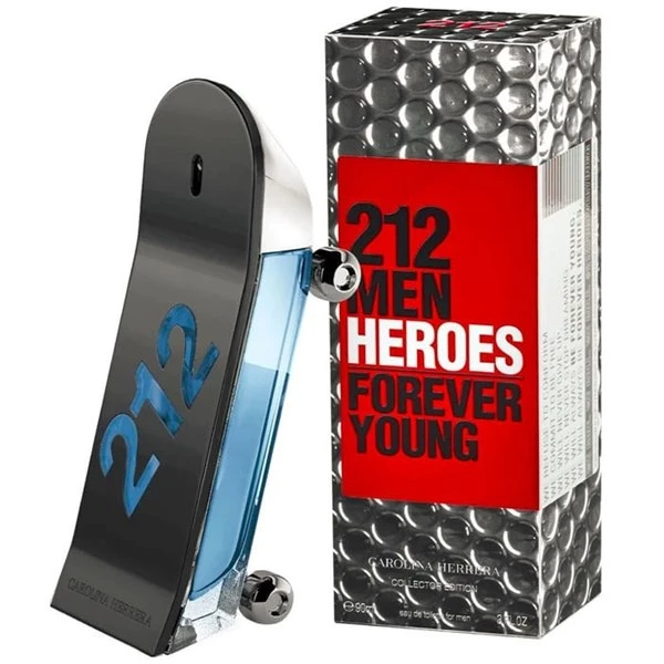 Carolina herrera 212 men heroes forever young edt x 90 ml