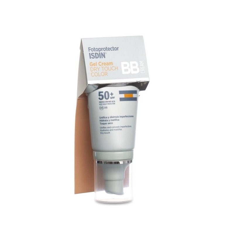 Isdin fotoprotector dry touch color gel cream spf 50 50 ml